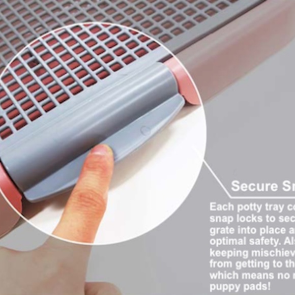 Alpha Dog Series - Indoor Potty Training Toilet Pad Holder Trays for Dogs - Picture 3 of 12